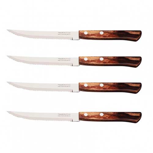 Juego de 12 Cuchillos de Filete Polywood
