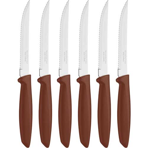 Juego de 12 Cuchillos de Filete Polywood
