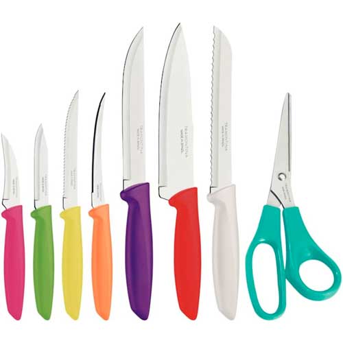 Juego de 12 Cuchillos de Filete Polywood
