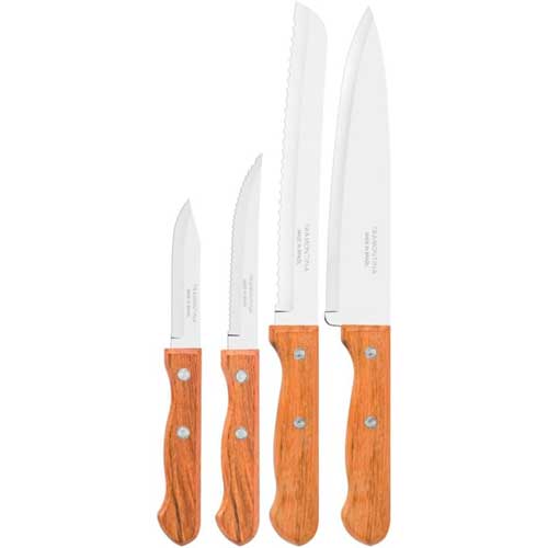 Juego de 12 Cuchillos de Filete Polywood
