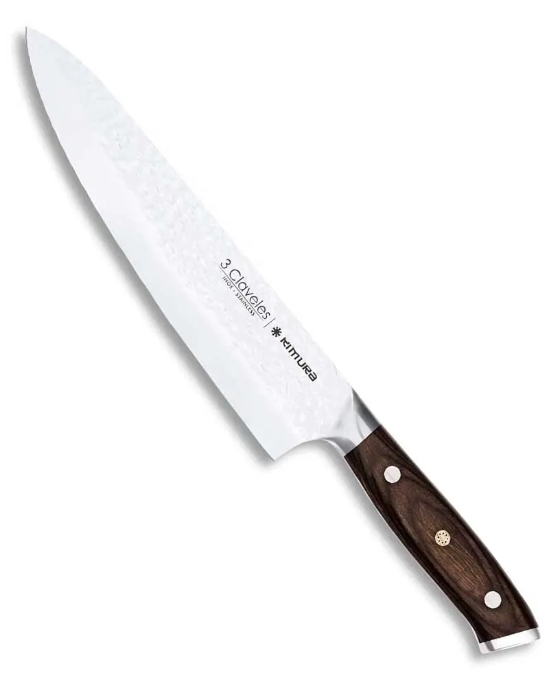 3 Claveles Cuchillo Cocinero Profesional 28079 20 cm