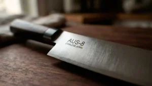 Cuchillo de acero AUS8