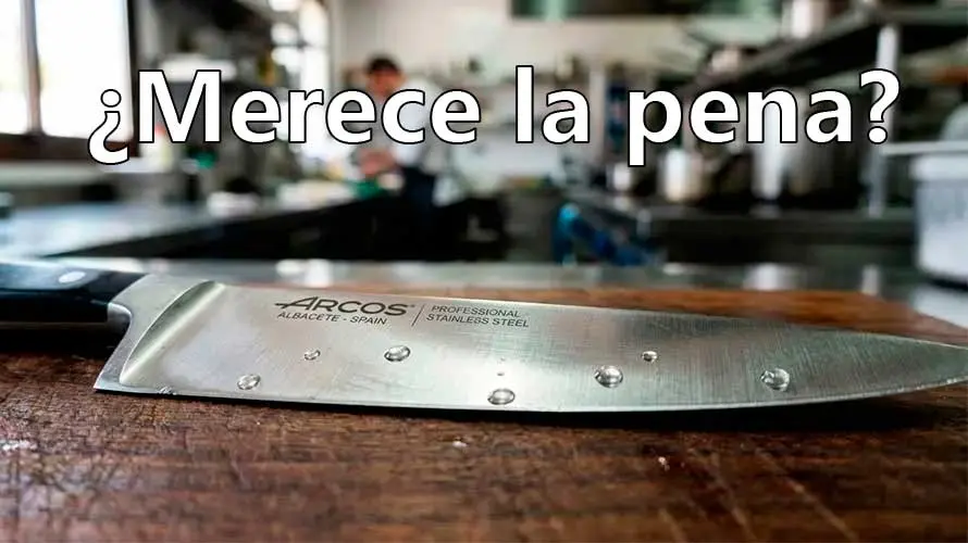 Cuchillo con acero Nitrum