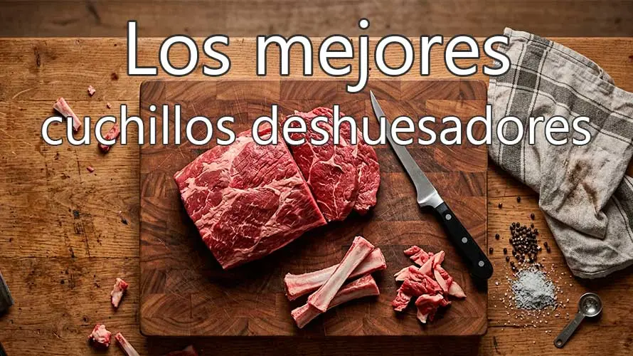 Los mejores cuchillos deshuesadores