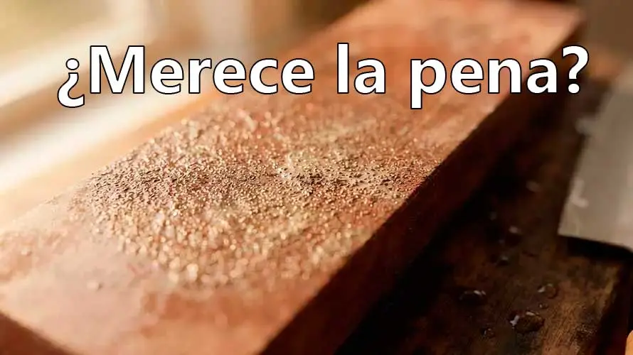 Merece la pena una piedra de afilar?