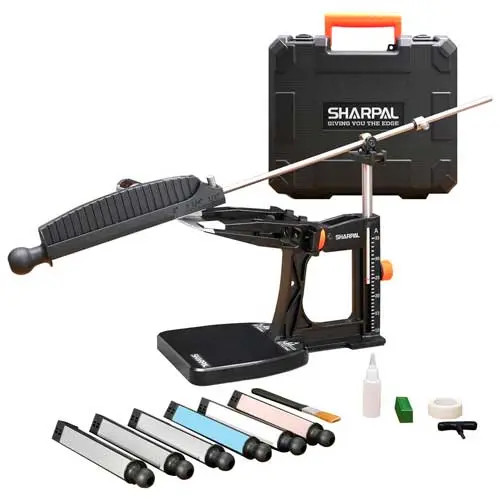 SHARPAL 202H Sistema de afilado de precisión 10°-35° con 7 placas