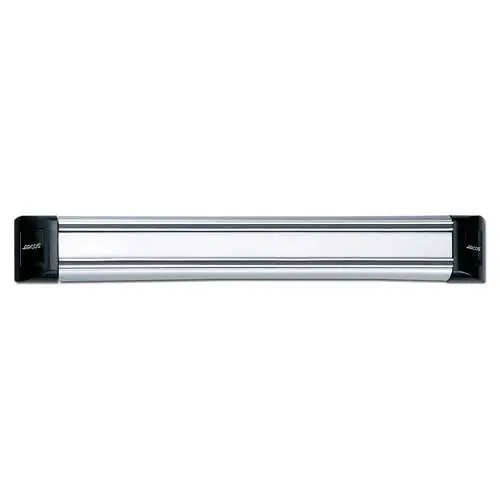 ARCOS Soporte Magnético para Cuchillos PVC, Acero y ABS Gris-Negro 300 mm (Ref. 692500)