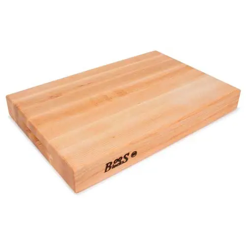 John Boos Pro Chef Series tabla de corte de arce duro reversible con agarres
