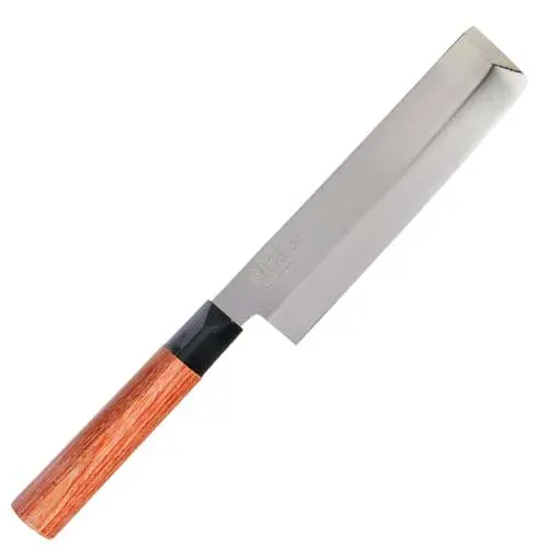 KAI Seki Magoroku Redwood 17 cm — KAI declara para el MGR-0165U hoja de 17 cm, acero inoxidabl